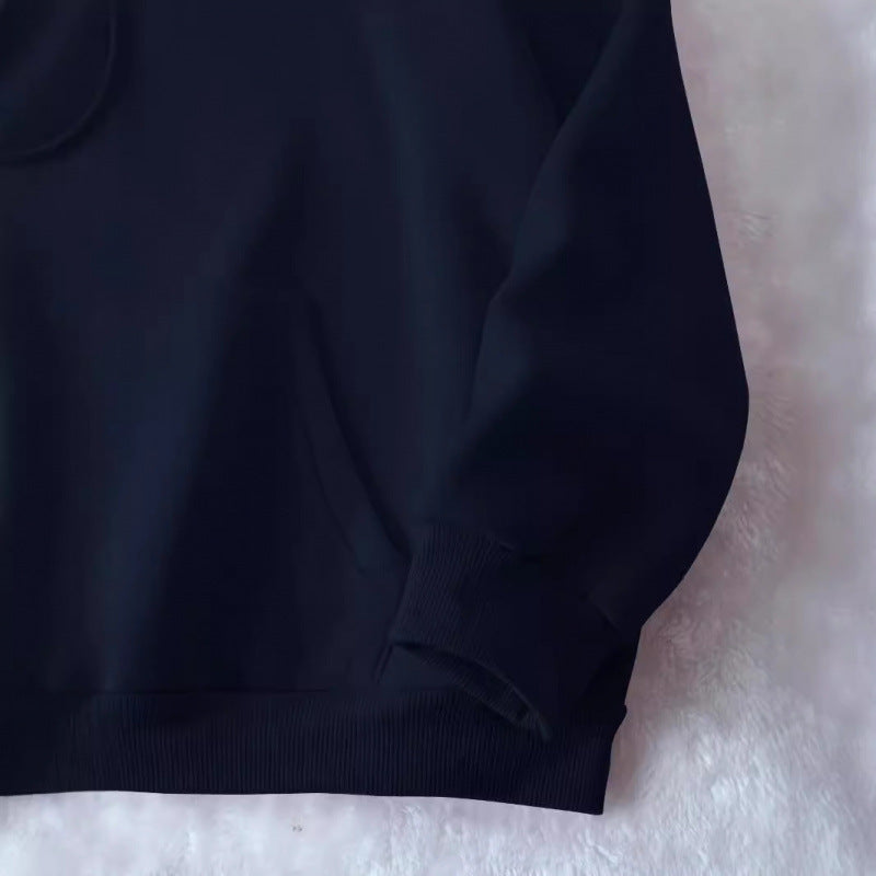 Damen Kapuzenpullover mit glitzerndem Sternmotiv