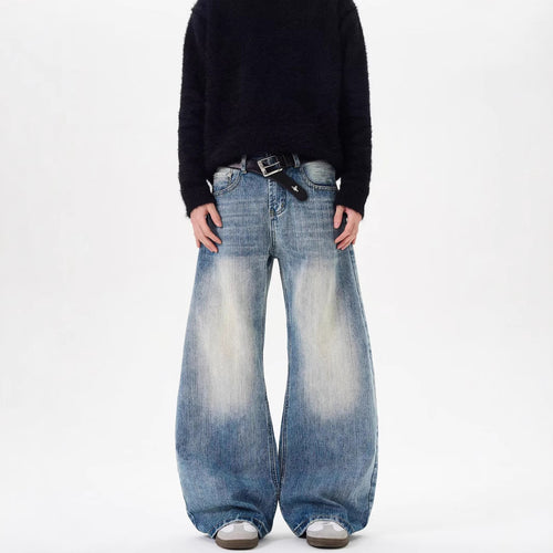 Herren Hochgeschnittene Weitgeschnittene Jeans Shop Nory