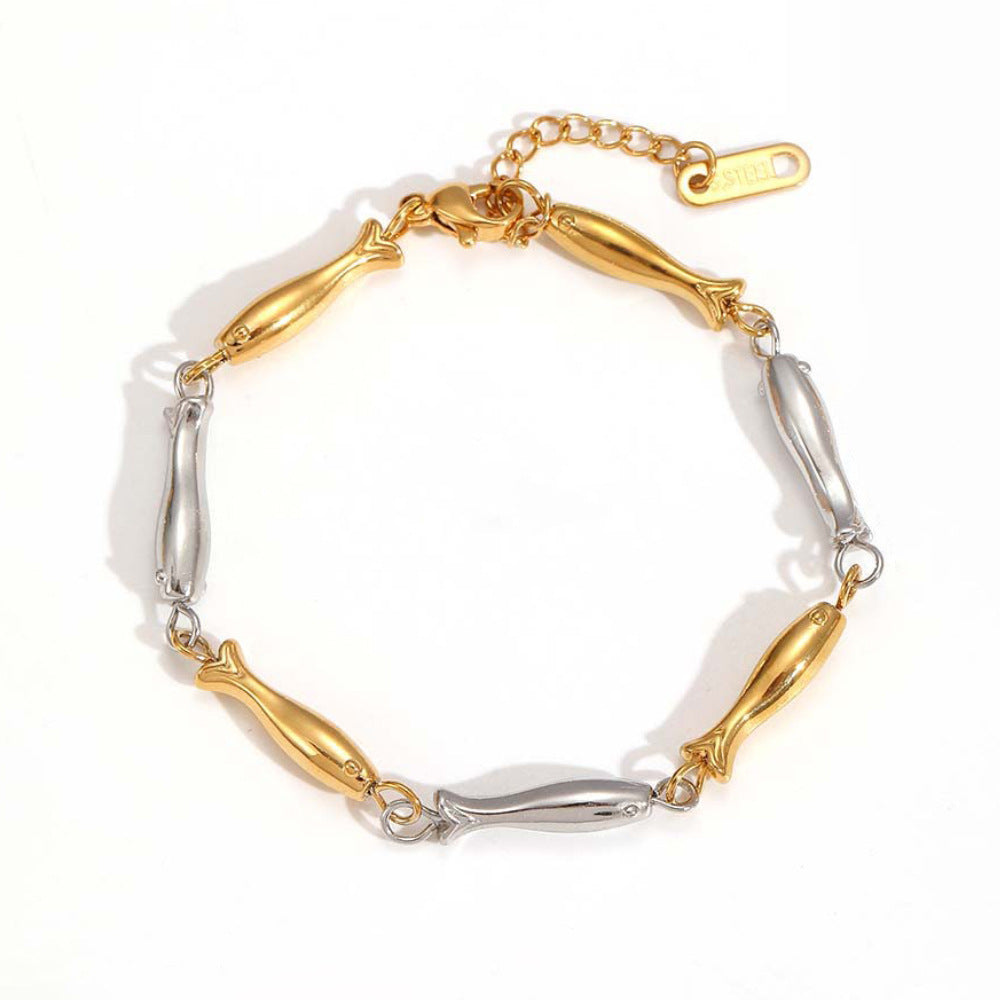Damen Armband mit stilvollem Herzdesign und verstellbarem Kettenschluss Shop Nory