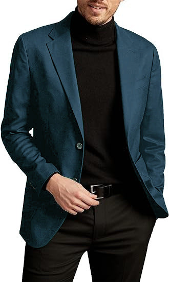 Herren eleganter Sakko mit modernem Schnitt und maßgeschneiderter Passform
