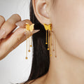Damen Ohrringe mit Schmetterlingsdesign Shop Nory