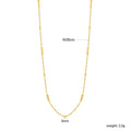 Damen elegante Halskette mit goldplattiertem Design und feinen Perlenakzenten Shop Nory