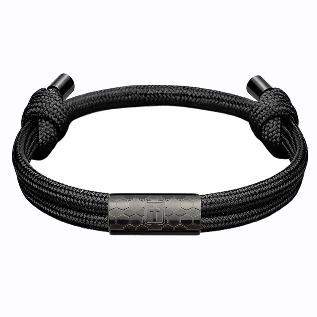Herren elegantes Paracord-Armband mit innovativem Verschluss Shop Nory