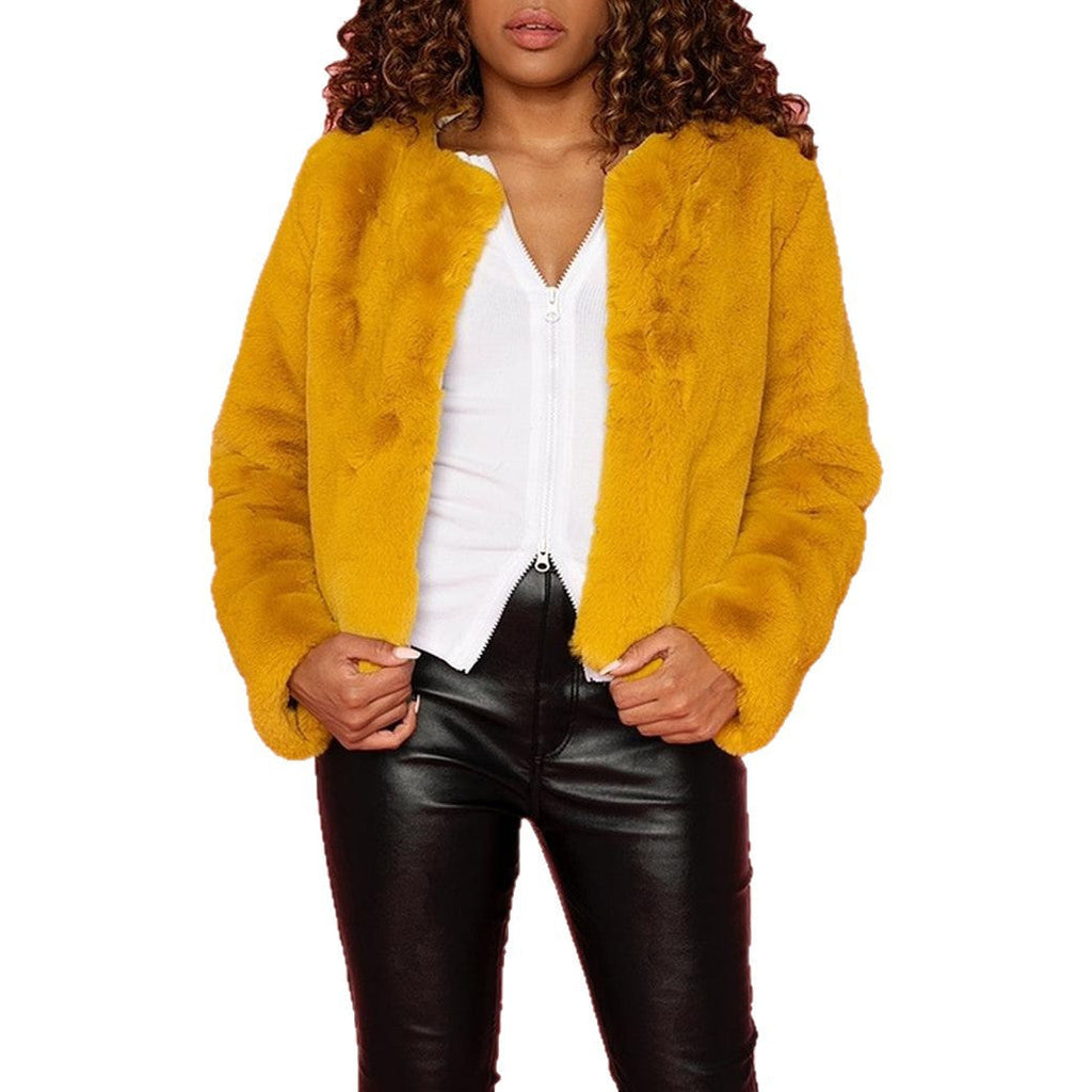 Damen Kuschelige Fleecejacke mit modischem Schnitt