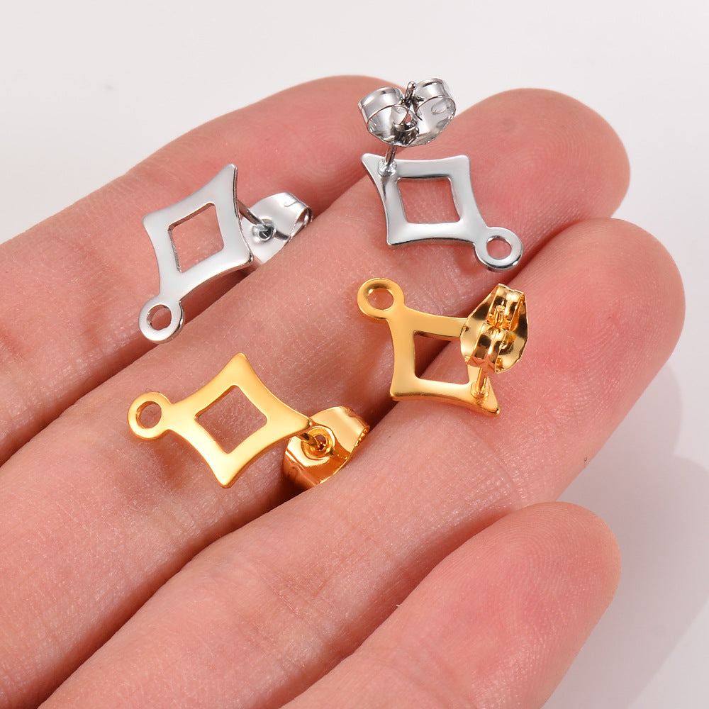 Damen Ohrstecker im modernen geometrischen Design Shop Nory