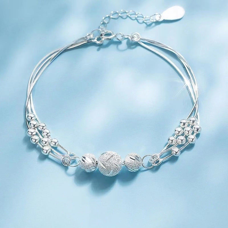 Damen Zartes Armband mit kunstvollen Perlen und filigranem Design Shop Nory