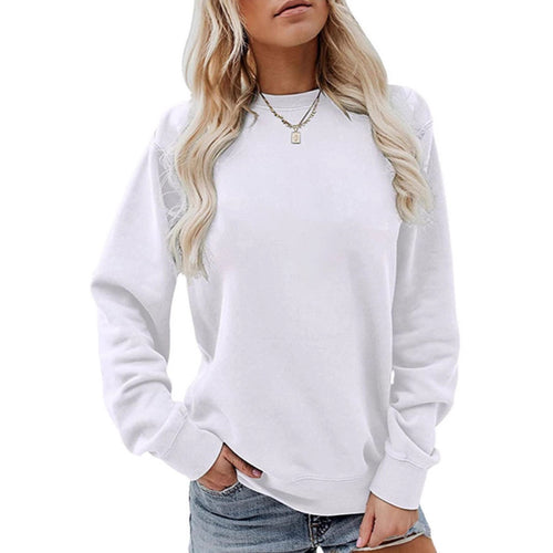 Damen nan lässiges Oversize Sweatshirt mit Rundhalsausschnitt und weichem Baumwollfleece Shop Nory