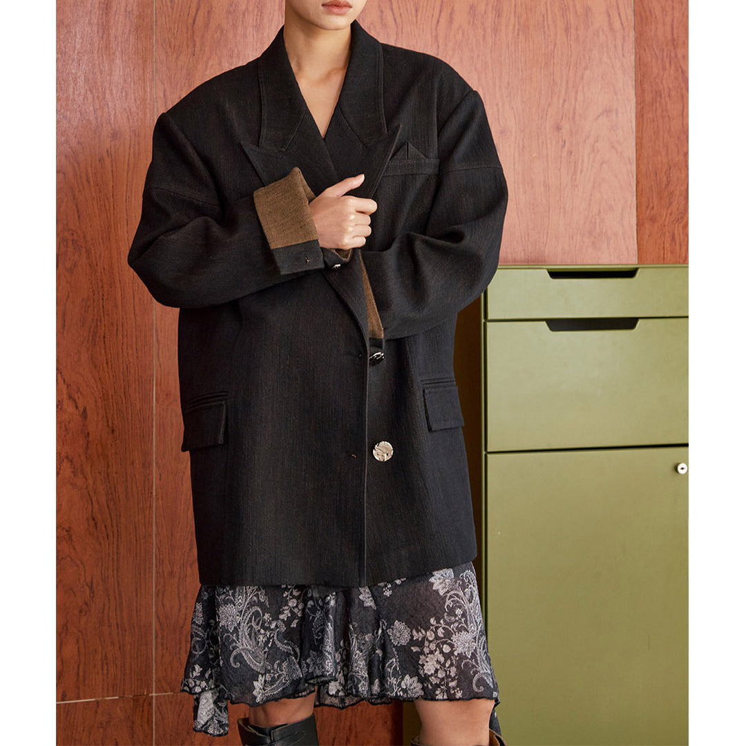 Damen Oversized Blazer aus hochwertigem Stoff Shop Nory