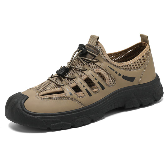 Herren nan robuster Outdoor-Sandalensneaker mit atmungsaktivem Mesh, Schnellzug-Bungee und griffiger Profilsohle Shop Nory