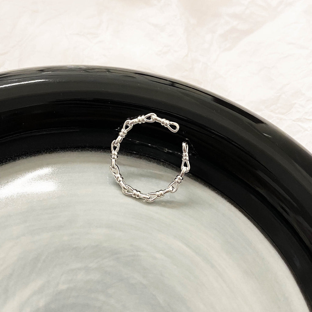 Damen raffinierter Ring mit elegantem Perlenakzent Shop Nory