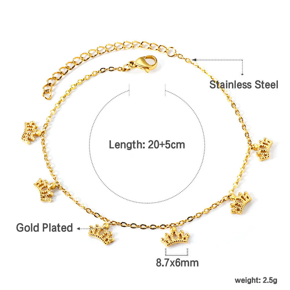 Damen zarte und elegante Kette mit goldplattierten Anhängern Shop Nory