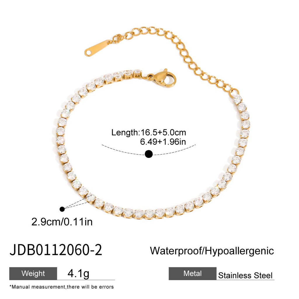 Damen Offenes Armreif mit kunstvollem Lattice-Design aus hypoallergenem Edelstahl Shop Nory