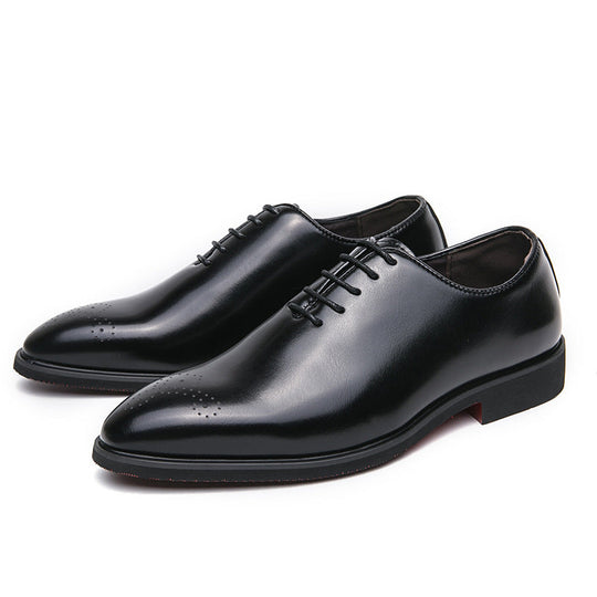 Herren Elegante Schnürschuhe aus hochwertigem Leder