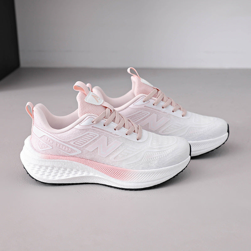 Damen Sportliche Laufschuhe mit atmungsaktivem Mesh-Obermaterial und dämpfendem Sohlenprofil