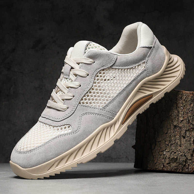 Herren Atmungsaktive Sport-Sneaker mit flexibler Gummisohle und robustem Obermaterial