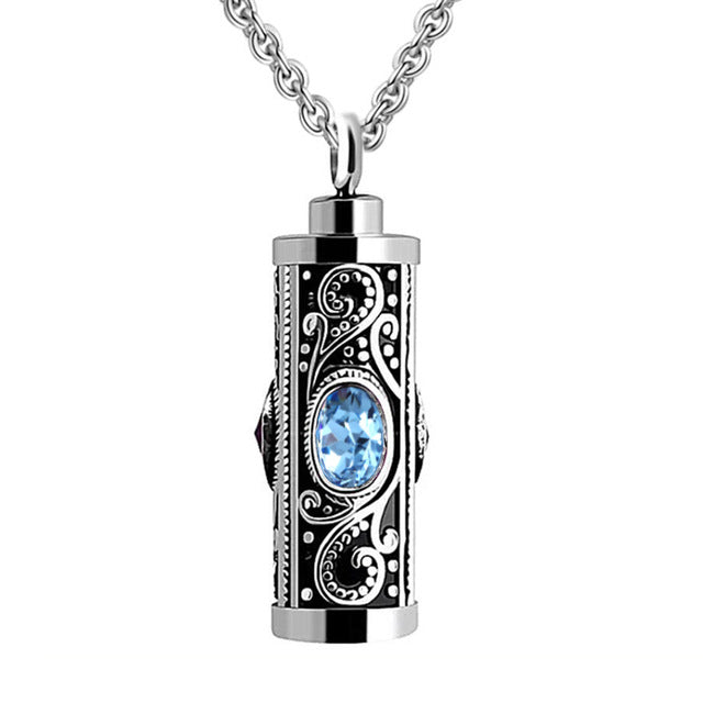 Damen Anhänger mit filigranem Design und funkelndem Stein Shop Nory