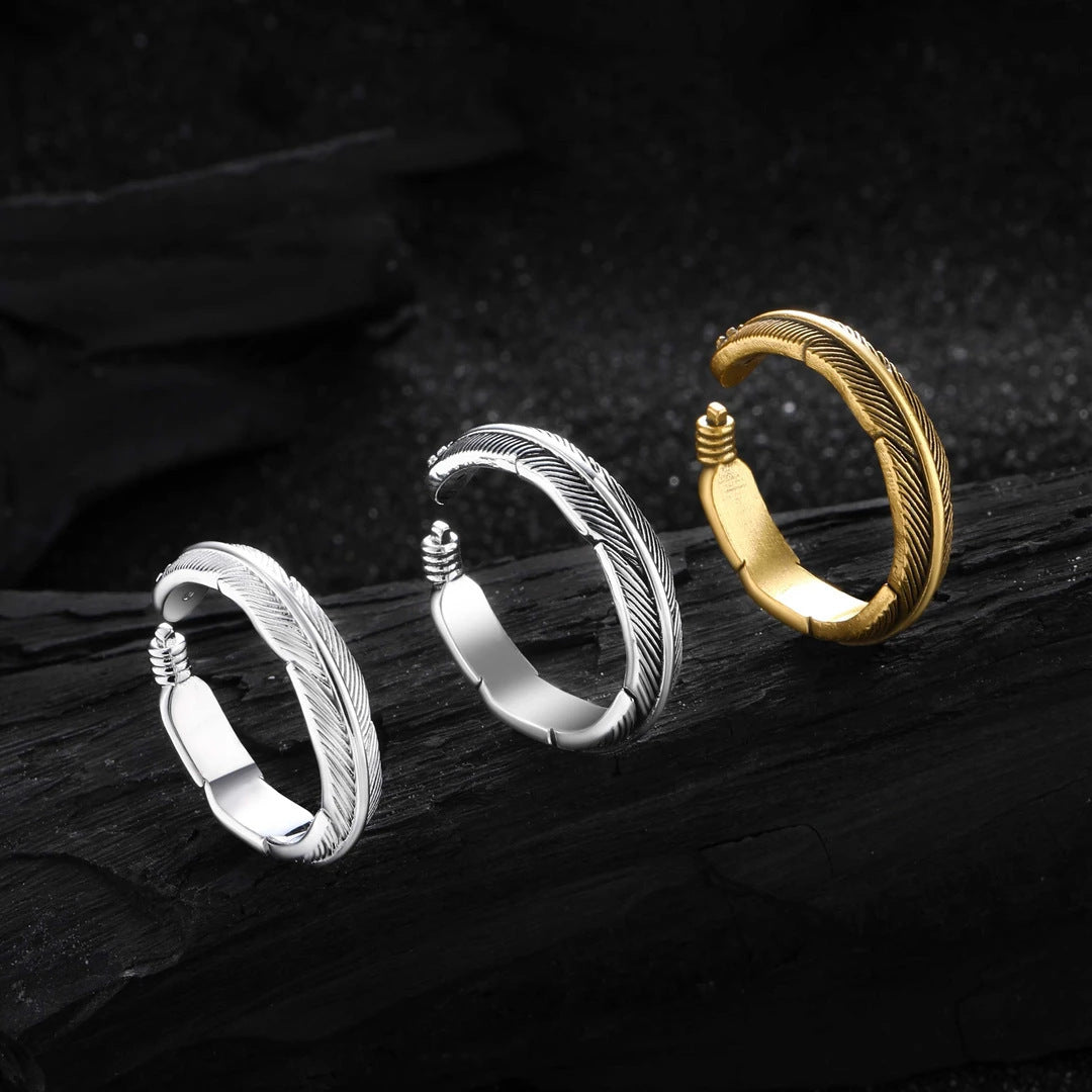 Damen Offener Ring mit kunstvollem Design und funkelnden Details Shop Nory