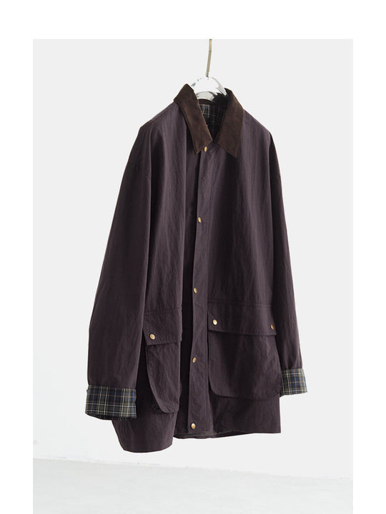 Damen Urbane Utility-Jacke mit hohem Kragen Shop Nory