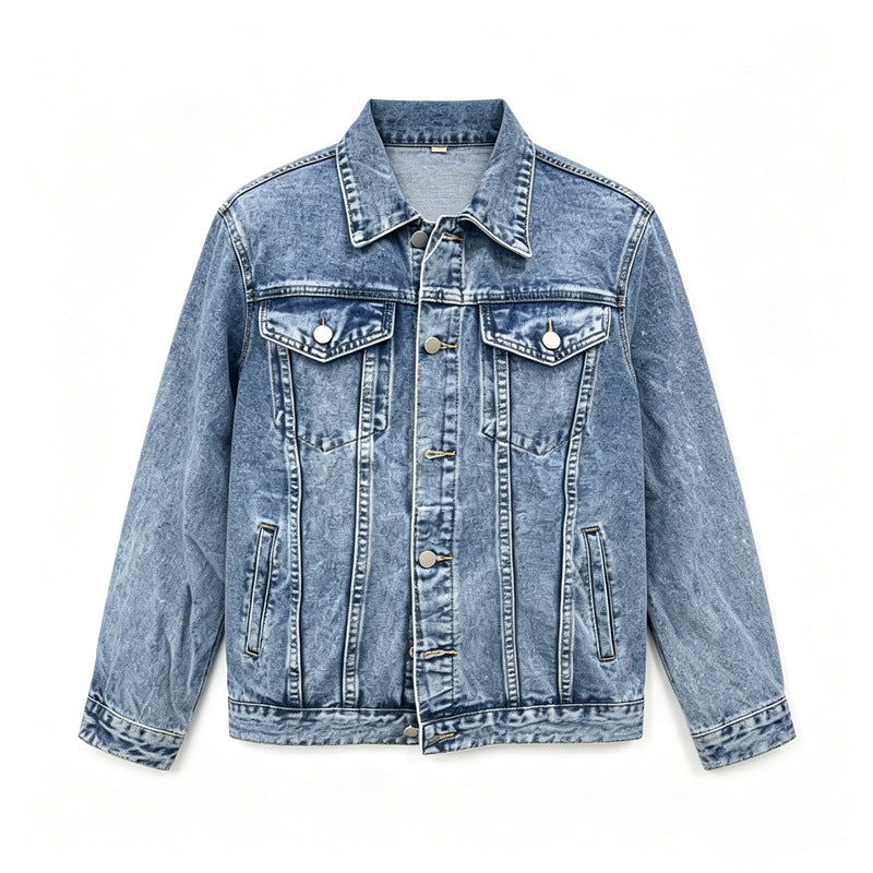 Herren Klassische Denimjacke mit modernen Akzenten Shop Nory