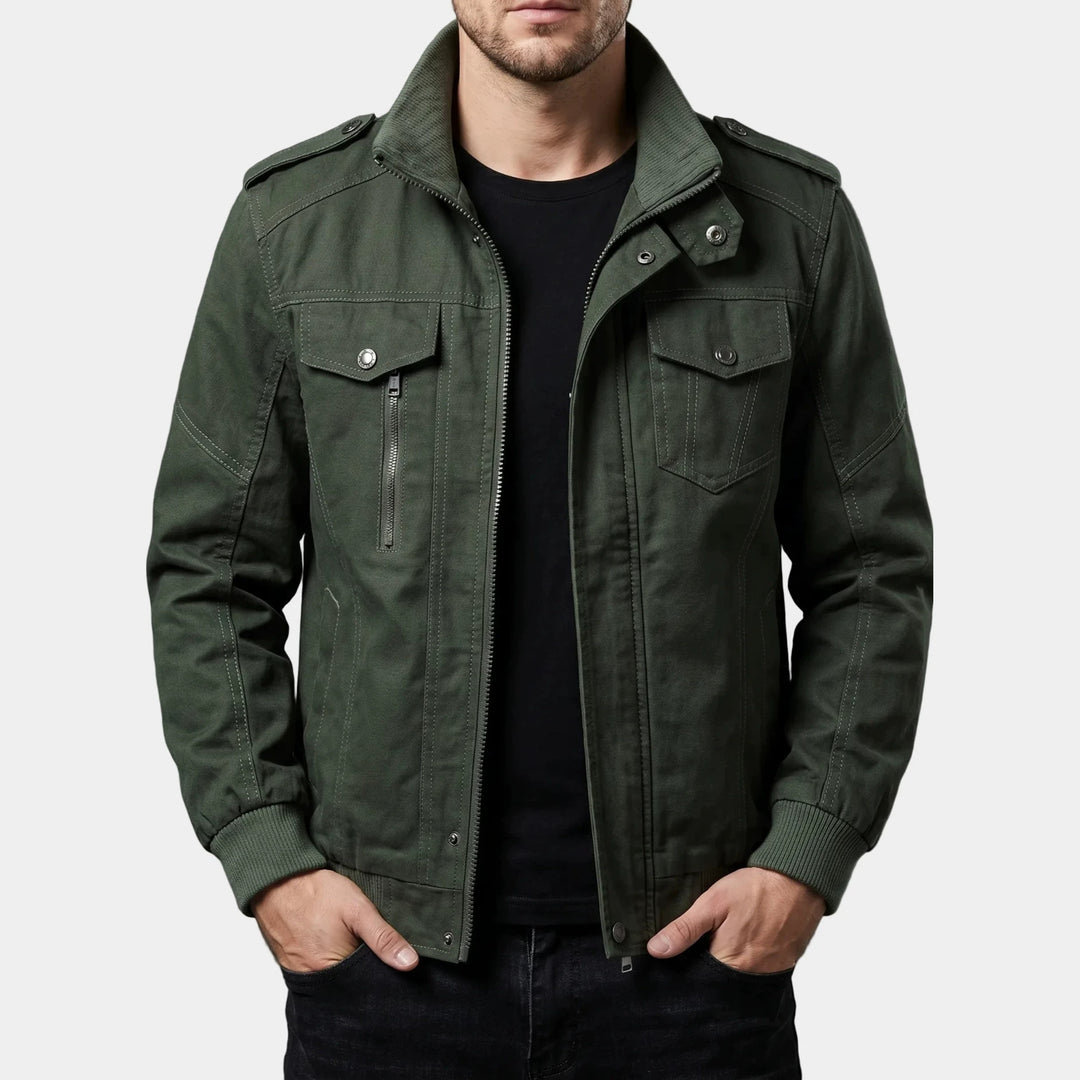 Herren Modische Utility-Jacke  1787915359