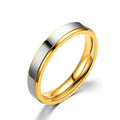 Herren Ring mit modernem, zweifarbigen Design Shop Nory