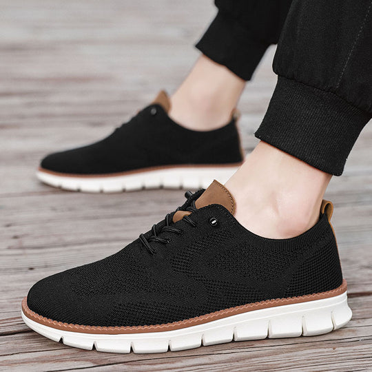 Herren gestrickter Komfort-Sneaker mit atmungsaktivem Strickoberteil und flexibler EVA-Laufsohle Shop Nory