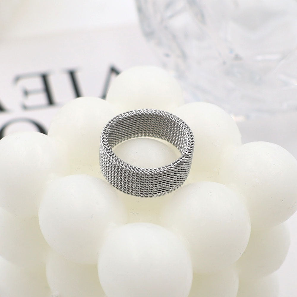 Damen eleganter Mesh-Ring Shop Nory