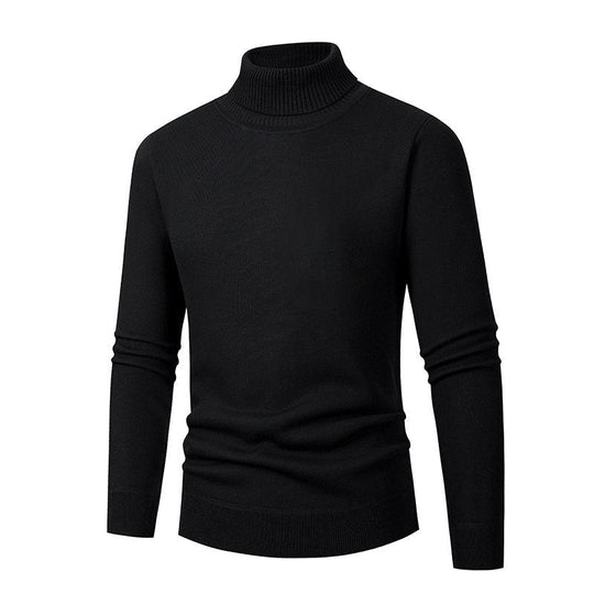 Herren eleganter Rollkragenpullover aus hochwertigem Material