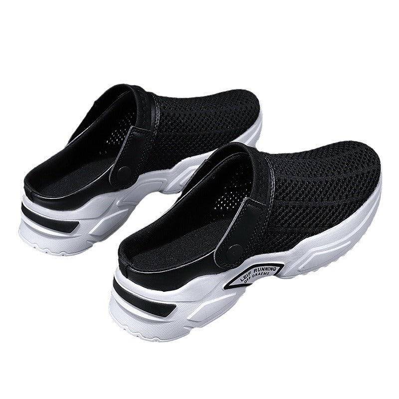 Damen Atmungsaktive Clogs mit rutschfester Sohle und flexiblem Obermaterial