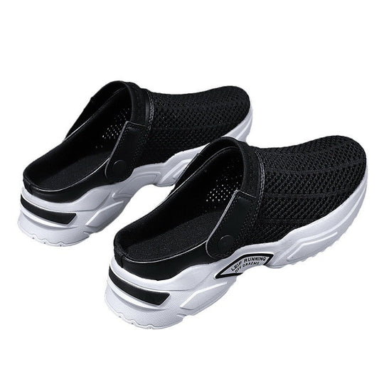 Damen Atmungsaktive Slip-On Freizeitschuhe
