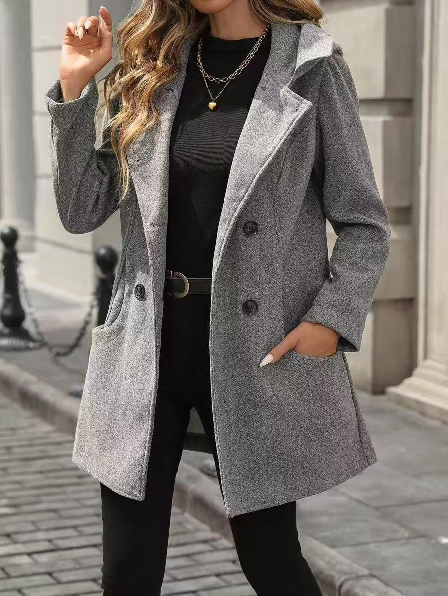 Damen Elegante und stilvolle Wolljacke
