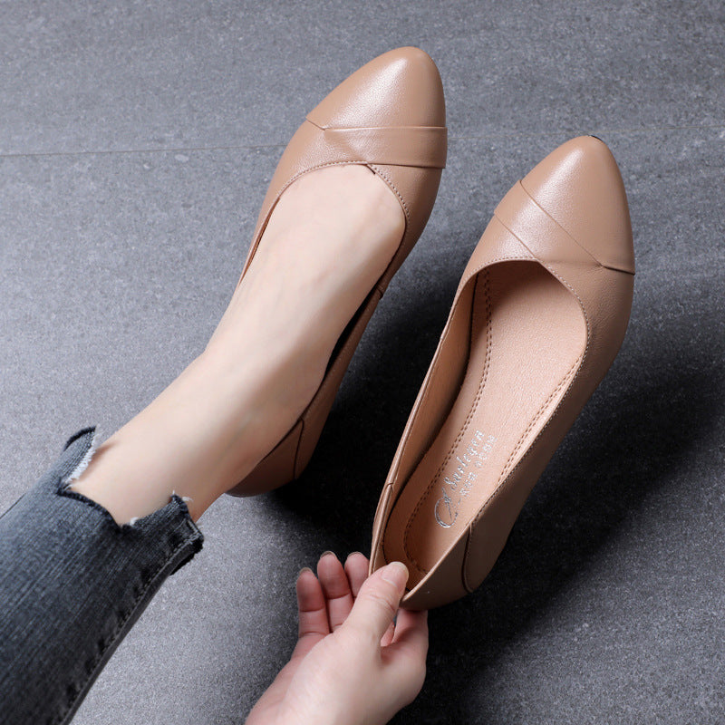 Damen Elegante Pumps mit geschmackvollem Rüschendetail und komfortablem Blockabsatz