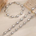 Damen Schmuckarmband mit eleganten Tropfenformen Shop Nory