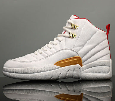 Herren High-Top Basketball-Sneaker mit gepolstertem Knöchelkragen und rutschfester Gummisohle Shopy Nory