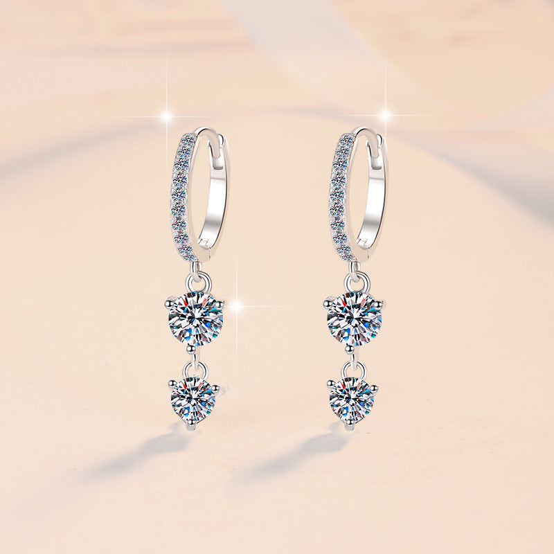 Damen Ohrringe mit funkelnden Zirkonia und elegantem Design Shop Nory
