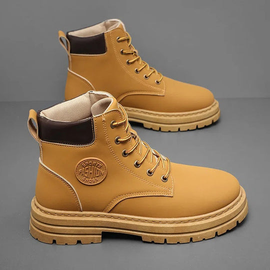 Damen Schnür-Biker-Boots mit robuster Plateau-Sohle Shop Nory