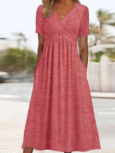 Crossover Midikleid