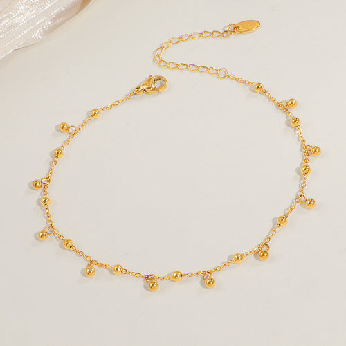 Dainty Gold Perlenkette Fußkettchen für Damen Shop Nory