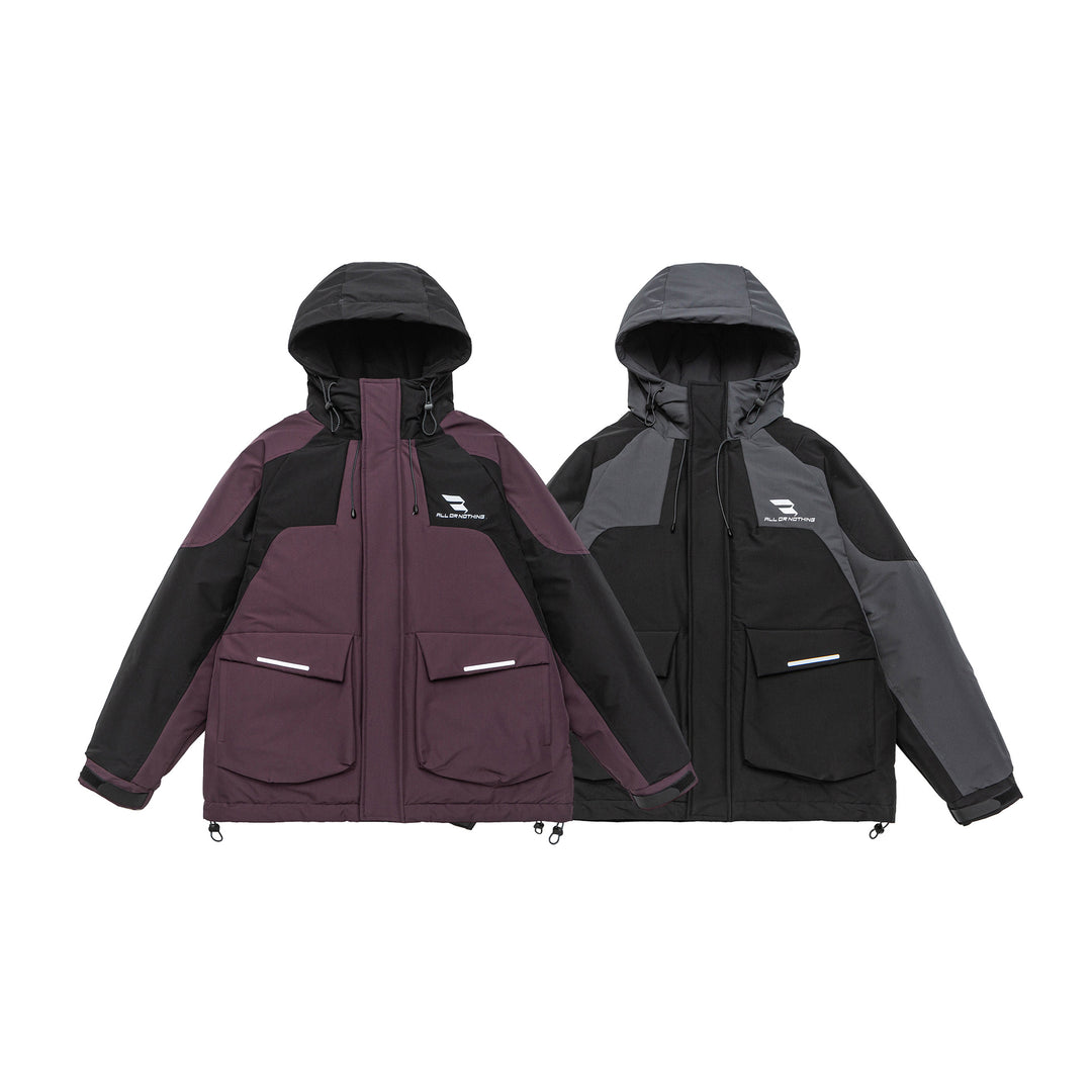 Herren Urbaner Tech-Parka mit Utility-Taschen, reflektierenden Details und verstellbarem Saum Shop Nory