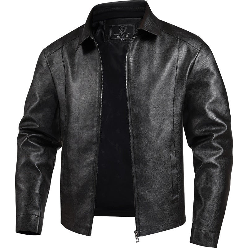 Herren Moderne Lederjacke Shop Nory