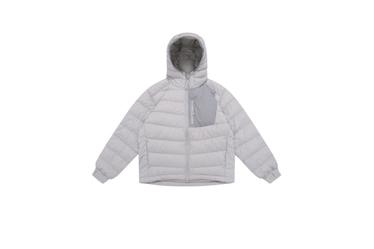 Herren Leicht wattierte Kapuzenjacke im Boxy‑Schnitt mit technischen Einsätzen Shop Nory