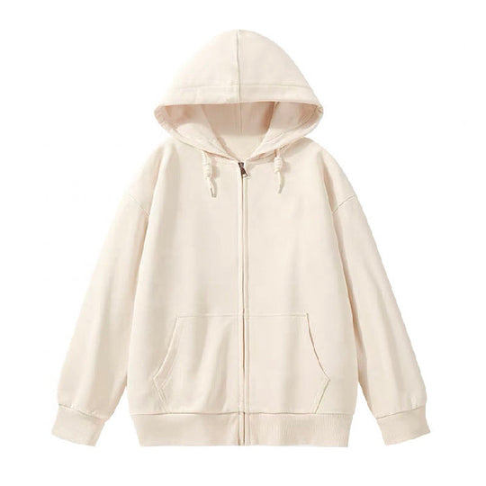 Damen Kapuzen-Sweatjacke mit ergonomischem Schnitt und praktischem Reißverschluss