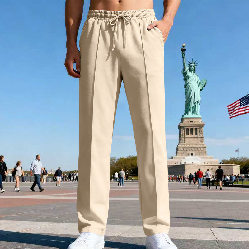Jogginghose Herren bequem mit elastischem Bund und Taschen