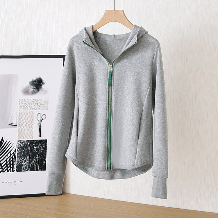 Damen Sportliche Jacke mit Kapuze Shop Nory
