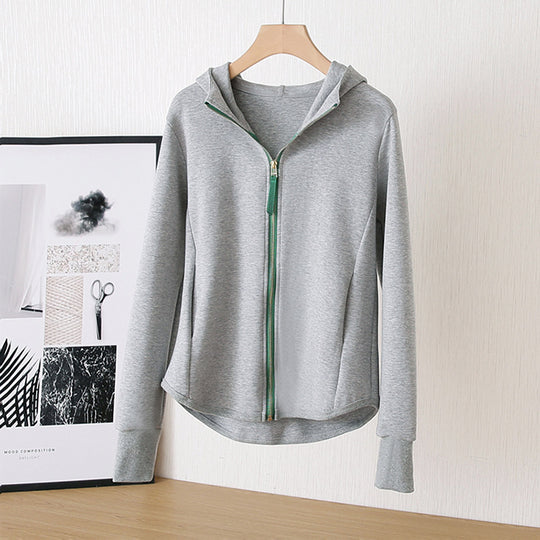 Damen Sportliche Jacke mit Kapuze Shop Nory