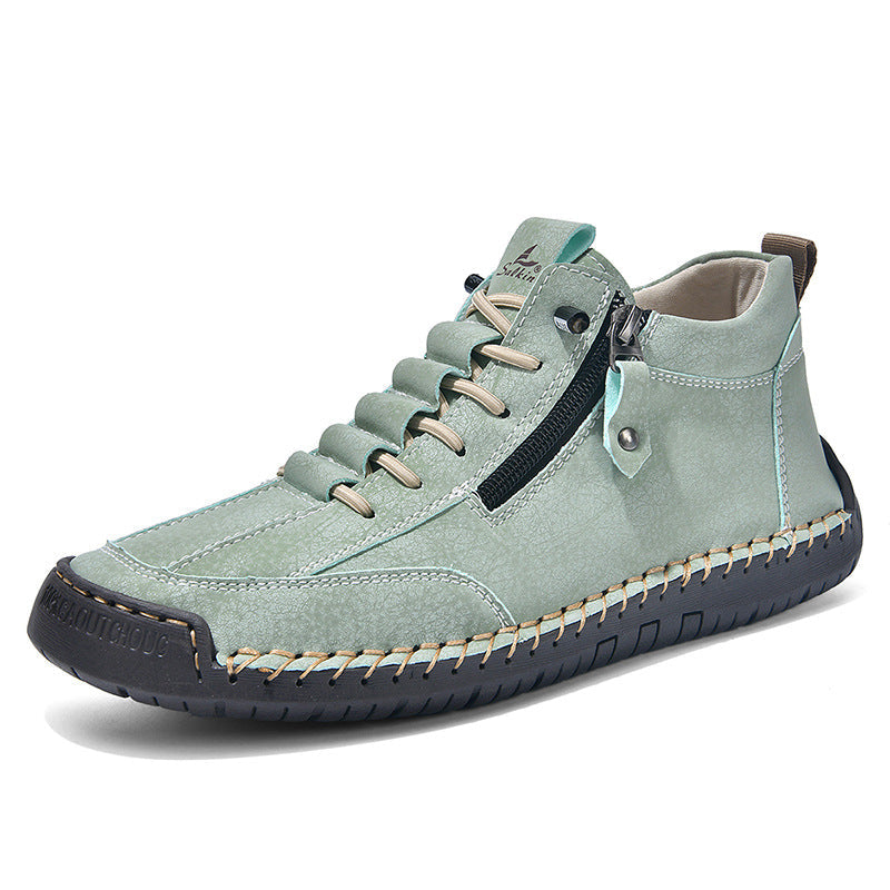 Herren Hochwertige und stilvolle Sneaker mit praktischem Reißverschluss Shopnory