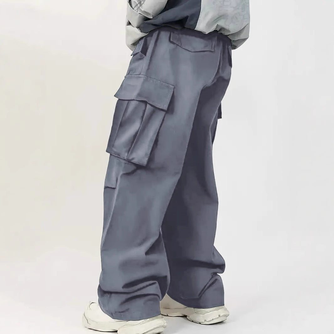 Herren Weite Utility‑Cargohose mit Multifunktions‑Taschen & legerer Baggy‑Passform Shop Nory