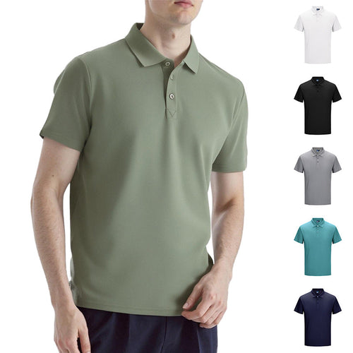 Herren Polohemd mit modernem Schnelltrocknungsstoff und eleganter Passform