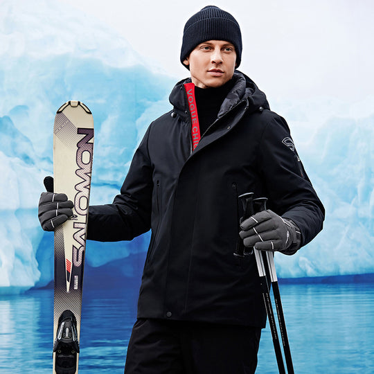 Herren winddichte und atmungsaktive Softshell-Parka mit Kapuze Shop Nory