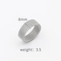 Damen eleganter Mesh-Ring Shop Nory